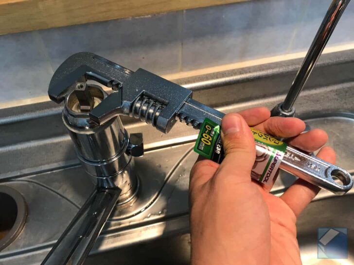パナソニック食洗機のため分岐水栓CB-SMD6を取り付け