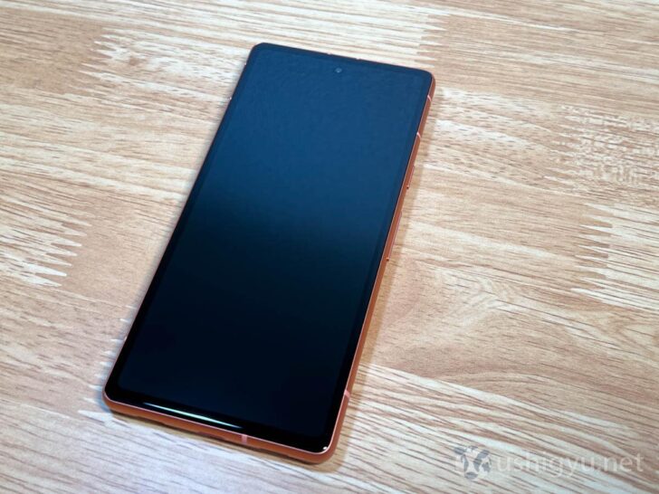 Pixel 7a本体のディスプレイ