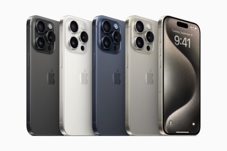 iPhone 15 Proのカラー