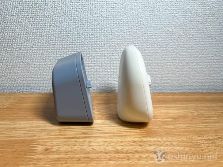 時っ感タイマーの方がより丸みのあるデザイン