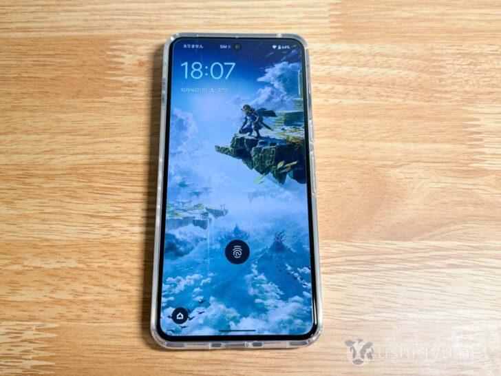 弾力のあるTPU素材なので、Pixel 8 Proへの装着もかんたん
