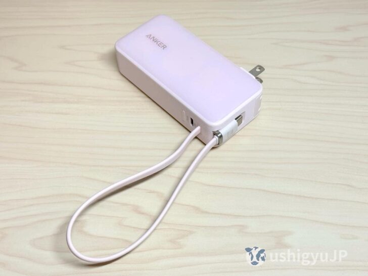 Anker Power Bank（10000mAh, Fusion, Built-In USB-Cケーブル）