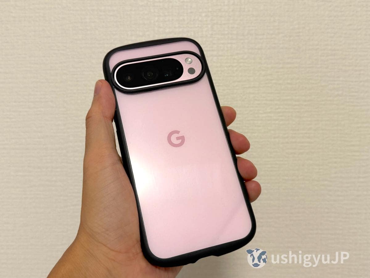Pixel 9 ProのLIGHT SHIELDクリアケース
